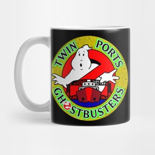 Twin Ports Ghostbusters Logo  Large front Small back Mug